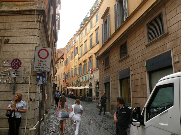 ruelle pavée du centre-ville